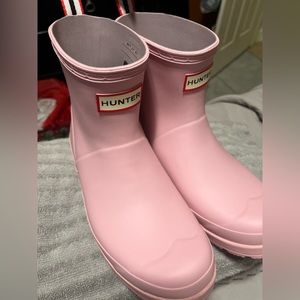 Pink Hunter water boots